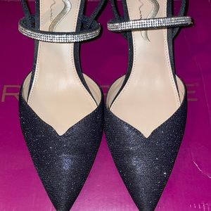 Navy blue size 10 2in heel